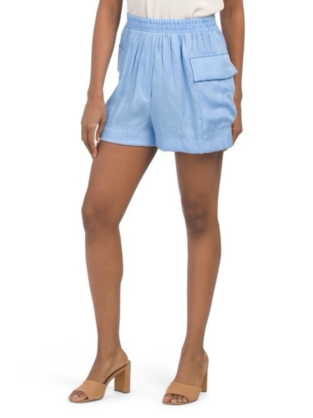 NWOT Crinkle Dress Shorts